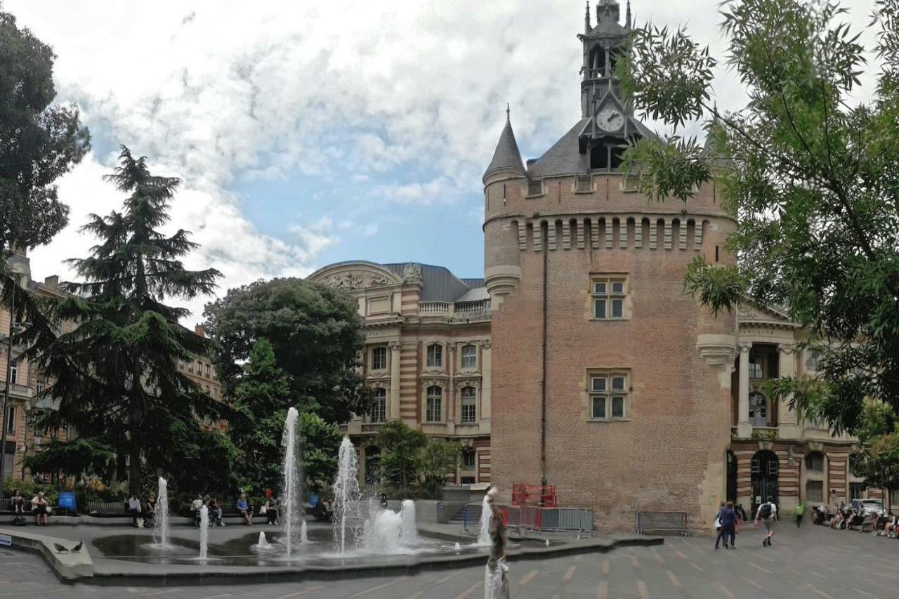 :) Grand Studio Lumineux A Toulouse Et Parking 외부 사진